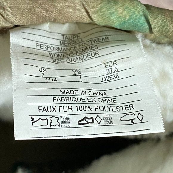 Merrell Pechora‎ Women's Slip On Hiking Ankle Boots - Picture 8 of 8